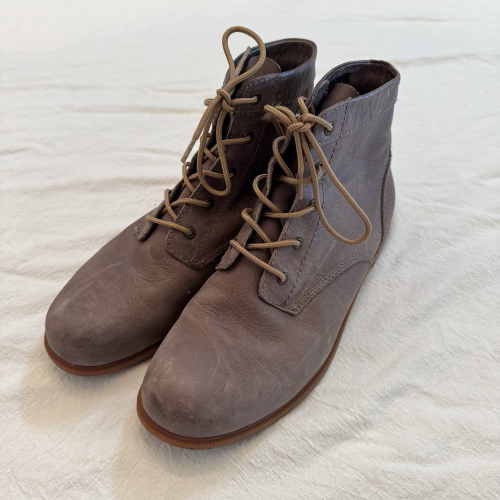 Kodiak Women Low Rider Original Ankle Boots Sz 9 Leather Lace Up Gorpcore